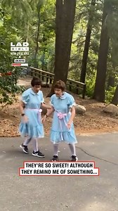 Remember The Shining twins? This is them now 😂 👵 | LADbible New Zealand