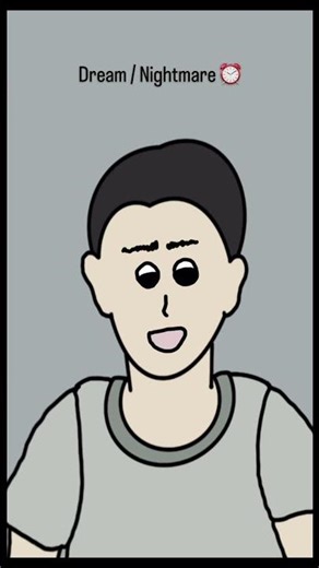 Childhood Dream Nightmare ⏰ | Funny 2D Animation | Procreate Dreams #procreate #funnyshorts #dreams