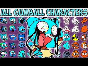 FNF Character Test | Gameplay VS My Playground | ALL Gumball Test