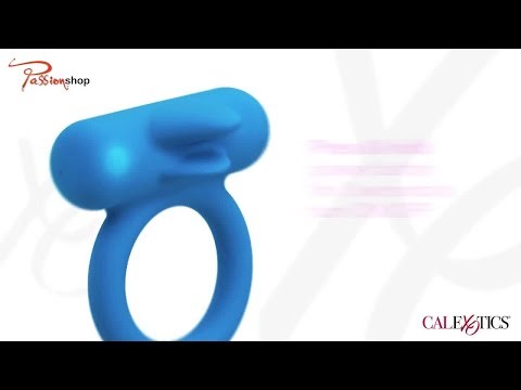 Couple's Enhancers Silicone Rechargeable Double Trouble Demo
