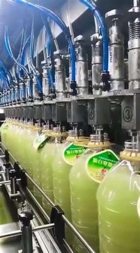 Inside Cooking Oil Filling Line | High-Speed Edible Oil Bottling Process