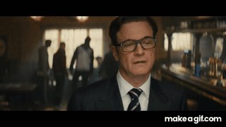 Kingsman: The Secret Service | "Bar Fight" Clip [HD] | 20th Century FOX on Make a GIF