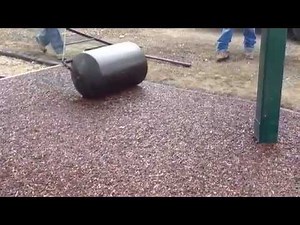 Recreation Today - Bonded Rubber Surfacing Installation-Video 2 of 2
