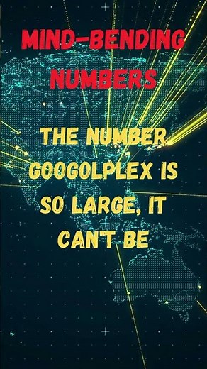 Googoplex Number, Astronomically Large Number #infinity #numbers #googolplex