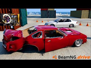 BeamNG ONLINE - Joining "Big Mikes" REALISTIC Drift Lobby MUSCLE vs JDM