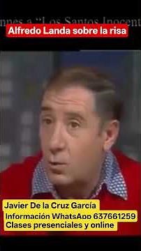 Alfredo Landa on laughter #Spanish #movies #Spain #interview #actor #laughter #humor #cinema #TV