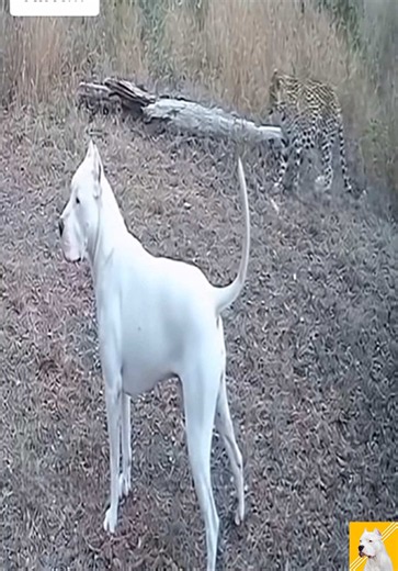 😳 | Danger behind the Dogo Argentino #dogoargentino #dogoargentinopower #leopard #viral #fyp