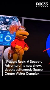 9.8K views · 101 reactions | A new stage show at Kennedy Space Center Visitor Complex features characters from "Fraggle Rock" learning about outer space. | FOX 35 Orlando | Facebook
