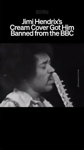 The Cream Cover That Got Jimi Hendrix Banned from the BBC (1969)