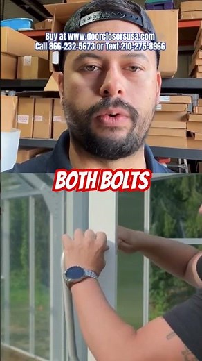 Kawneer Storefront Door Install — Quick 60-Second Guide #shorts #diy #commercialdoors