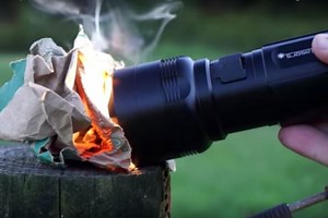 This Little Flashlight Is So Powerful It can Start a Fire and Cook Breakfast