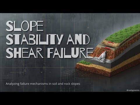 Slope Stability and Shear Strength Failure