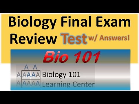 Biology Final Exam Review | Bio Test Review | Bio 101 Final Exam | Important Questions Bio 101