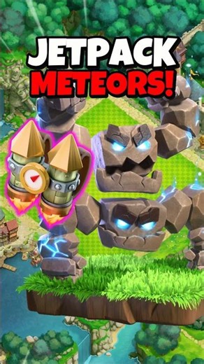 NEW Rocket Backpack Makes Meteor Golems BROKEN 😳🔥