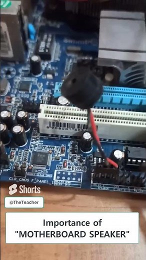 The Essential Role of the Motherboard Speaker in Computer Diagnostics