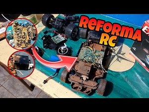 Details of the remote control car refurbishment