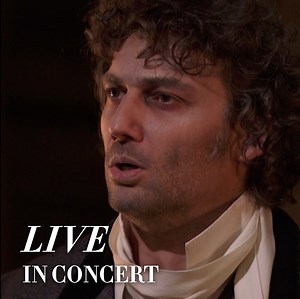 In just three days, sensational tenor Jonas Kaufmann launches our new series, Met Stars Live in Concert, with an exclusive live performance from Bavaria’s picturesque Polling Abbey. Streaming in high definition on Saturday, July 18, at 1PM EDT, the concert features the great tenor performing an exciting selection of favorite arias and songs, accompanied by Helmut Deutsch on piano. Tickets are $20 each, and the performance will remain available for on-demand viewing for 12 days following original