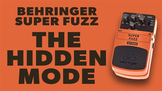 Watch Behringer - SF300 Super Fuzz - ﹙Hidden Fuzz﹚ Demo on Amazon Live