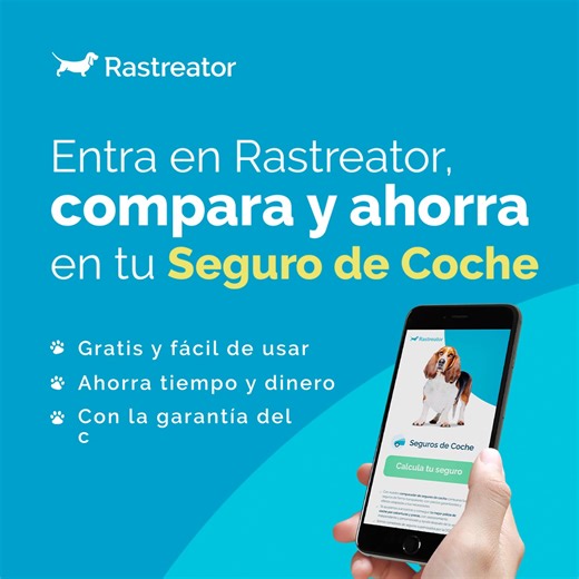 🚗 Compara seguros de coche 100% online, ¡GRATIS y en pocos minutos! Ahorra fácil en tu póliza. | Rastreator