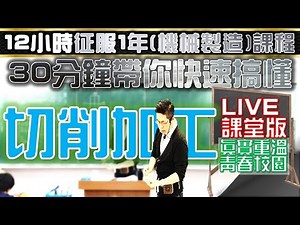 CH.8｜Part.0｜黑板重點筆記｜切削加工｜機械製造｜第8章｜1張黑板1章重點｜Mechanical Manufacture｜@ClarkHuang老師