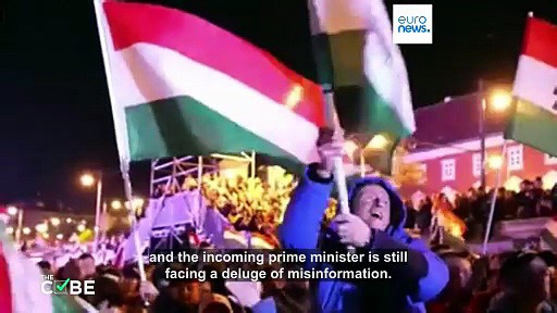 Winning Hungary's election hasn't stopped false claims about Péter Magyar