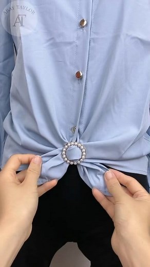 2.1M views · 12K reactions | TIPS AND TRICKS SEWING FOR BEGINNER'S, VARIASI DEPAN KEMEJA DENGAN MENGGUNAKAN GESPER, #sewing_tips_and_trick_beginners #sewing #stitching #sewingtips #sewinghacks #diy #tutorial #patronaje #costura | Abay Taylor | Facebook