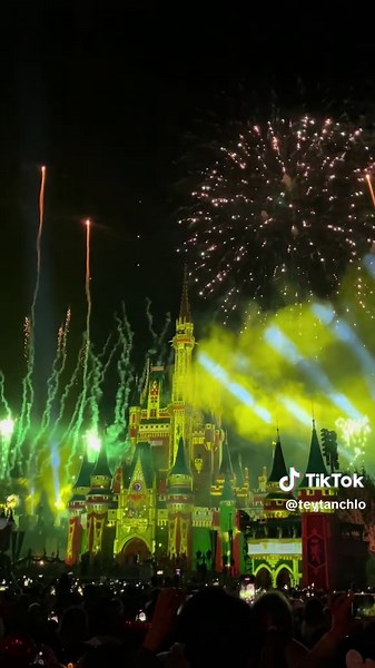 Cinderella Fireworks Tribute to Mac Miller at Disney World