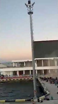 Moment Building Wobbles and Crumbles as 7.7-Magnitude Quake Rocks Indonesian Port