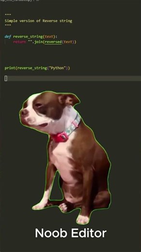 Shortcut to reverse String!