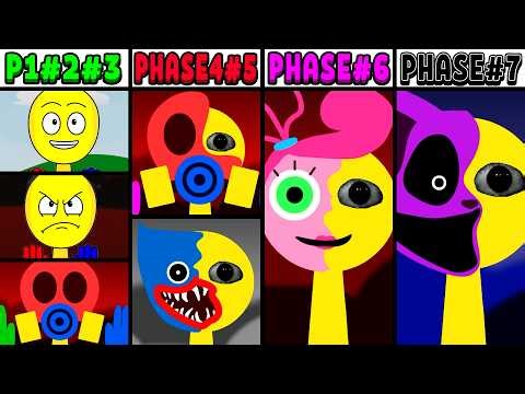 All Phases in New Incredibox Sprunki Oc of The Player: From Phase 1 to Phase 7