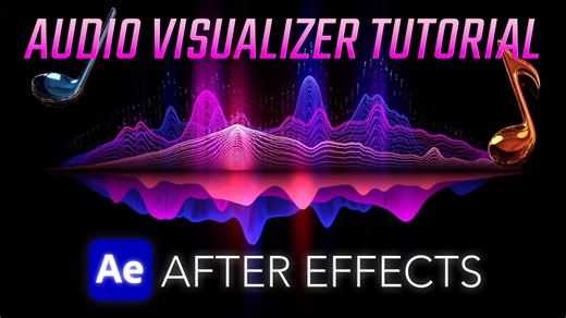 Audio Visualizer Tutorial + Free Download | Make a 3D Waveform in After Effects!