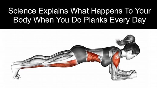 Science Explains What Happens to Your Body When You Do Planks Every Day