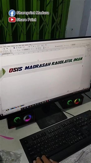 GRAPHIC DESIGN | PRINTING on Instagram: "Proses Lanyard Lagi... #Digitalprinting #percetetakan #lanyardprinting #sublimprinting #epson"