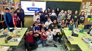 Una lección de valores de equipo: así fue la visita del Avilés al Palacio Valdés