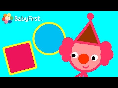 BabyFirstTV: Baby U - INTRO A LAS FORMAS |Actividad educativa para niños pequeños |