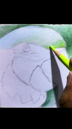 Layering made easy using colored pencils