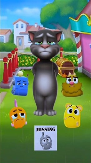 i miss you my pet 😢 #mytalkingtom2 #trending #shortvideo #cat #tom #memes #sadstory #tom2 #shorts
