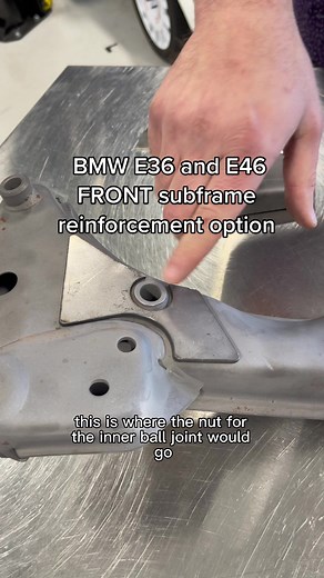 BMW E36 Front and Rear Subframe Reinforcement Guide