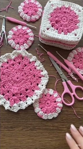 crochet grenny square flower design ideas for beginners#2026 #diy