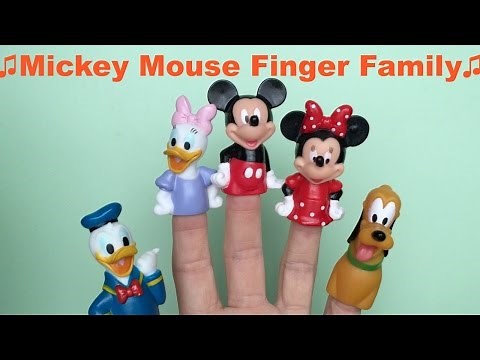 Mickey Mouse Finger Family Nursery Rhymes