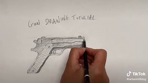 Step-by-Step Guide on Drawing a Gun