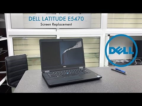 Broken screen (Dell Latitude E5470) Replacement Disassembly
