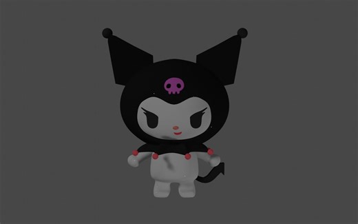 自制3d建模库洛米