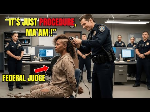 Cops Laughed While Shaving Black Woman’s Hair — But Silence Fell When She Presided Over Their Trial