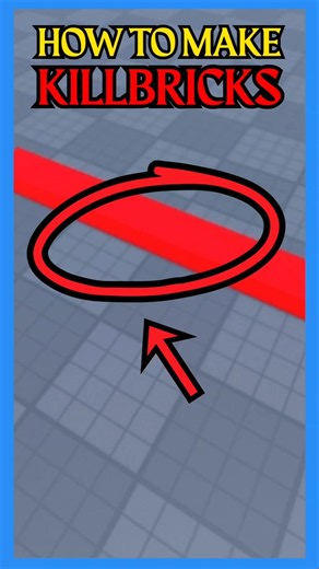 HOW TO MAKE A ROBLOX KILLBRICK #roblox #robloxscript #robloxdev