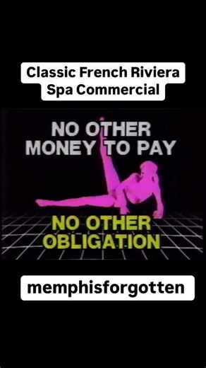MemphisForgotten on Instagram: "Step into Luxury: The French Riviera Spa Experience 🌊 Throwing it back to the iconic French Riviera Spa commercials—where relaxation met elegance! From soothing hot tubs to ultimate self-care, this Memphis favorite made sure you could bring the European spa experience right to your home. Who remembers seeing these classic ads and dreaming of a personal oasis? 💬 Drop a 🛁 if you remember the French Riviera Spa era! ⬇️ #MemphisForgotten #FrenchRivieraSpa #RetroCom