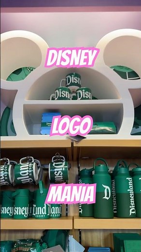 Disney Logo Mania @ Disneyland and Walt Disney World #disney #disneyparks