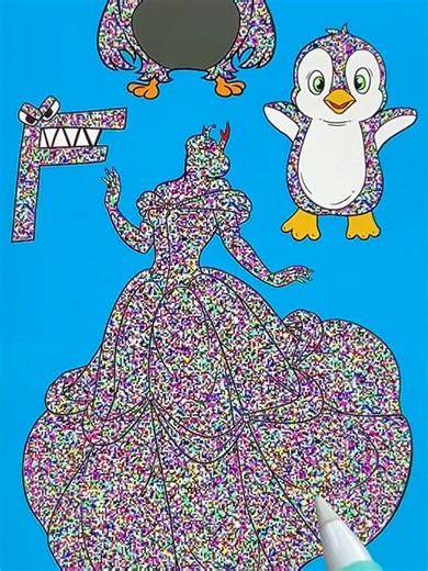 Black Larva Oi Oi Angry Bird Color Challenge