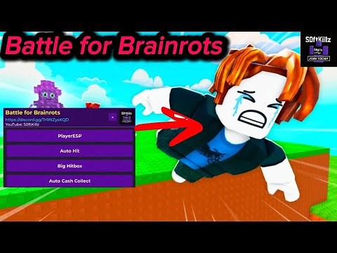 [NEW] Battle for Brainrots SCRIPT | Auto Hit, Big Hitbox, Easy Win