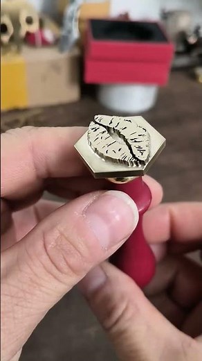 How to make a customized wax seal stamp?